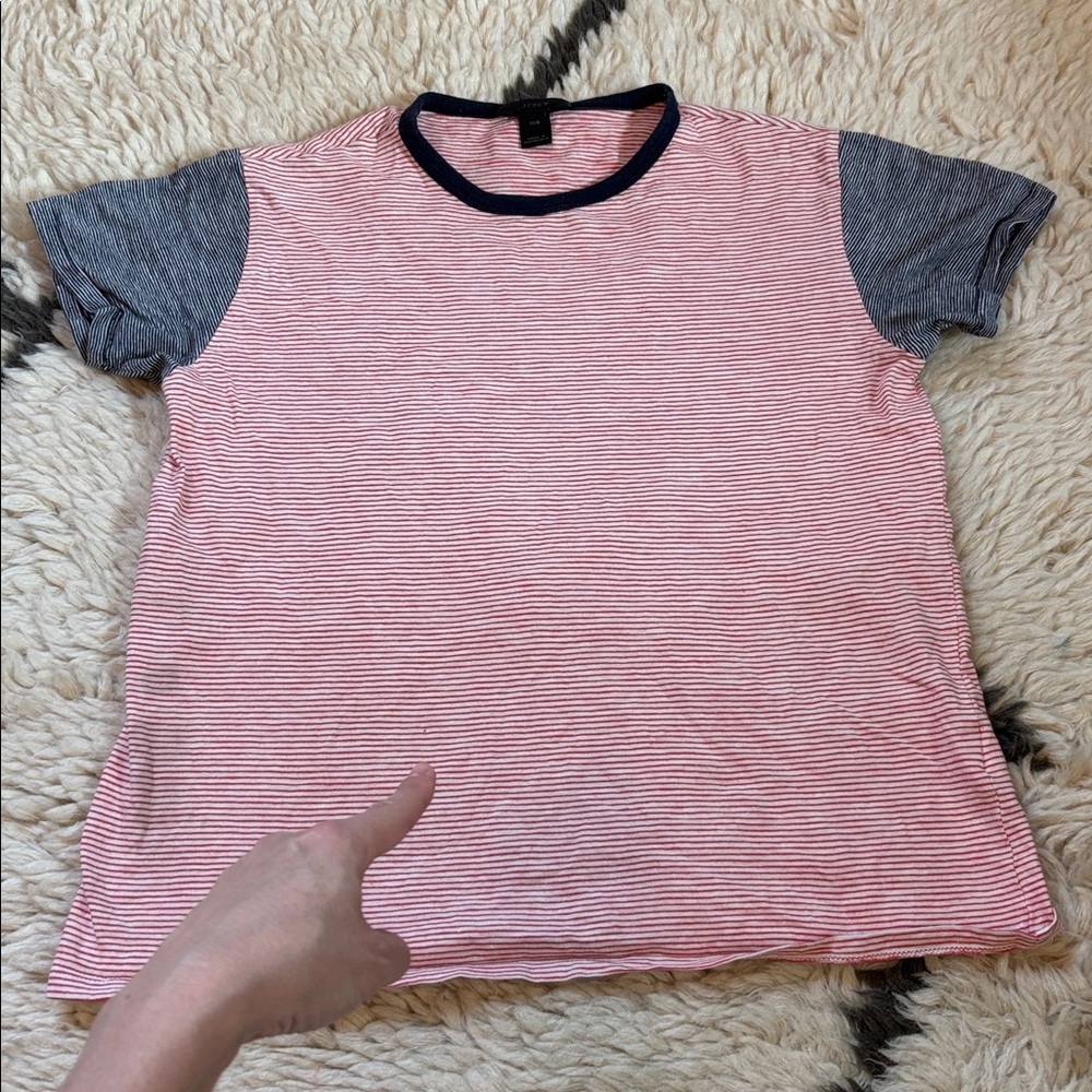 J. Crew Striped Crewneck Tee - Picture 5 of 15